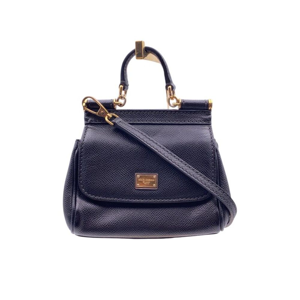 Dolce & Gabbana Leather Crossbody Bag Sicily